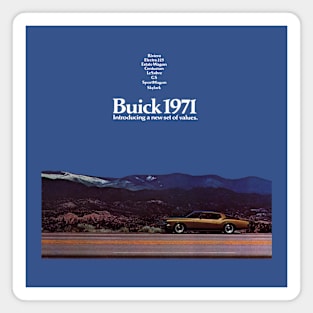 1971 BUICK - advert Magnet